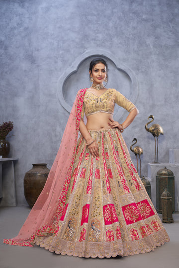 Chiku Bridal Silk Lehenga