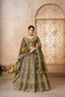 Grandeur Green Bridal Lehenga with Intricate Details