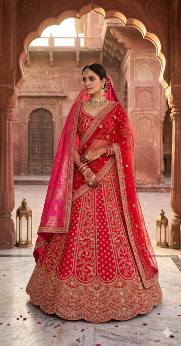 Bridal Lehenga Designed for Modern & Traditional Brides