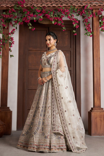 Elegant Pastel Heritage Lehenga Collection
