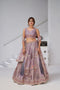 Classic Bridal Lehenga – Purple