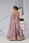 Classic Bridal Lehenga – Purple - Kesar Fab