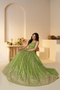 Mehendi Function Lehenga with Sequin and Cut Dana Work for Brides