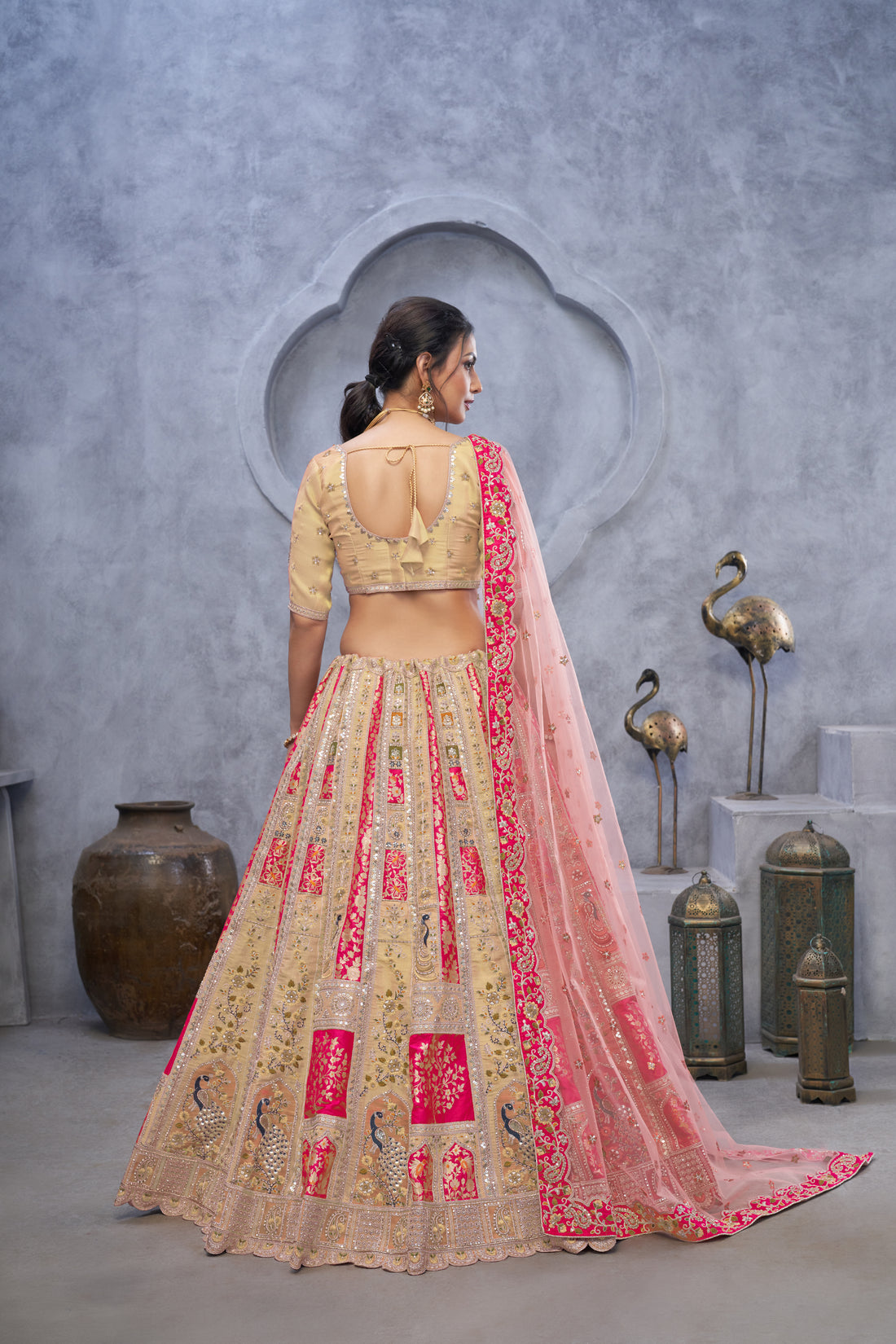 Chiku Bridal  Silk Lehenga