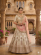 Cream Bridal Lehenga with Intricate Zari & Hand Embroidery